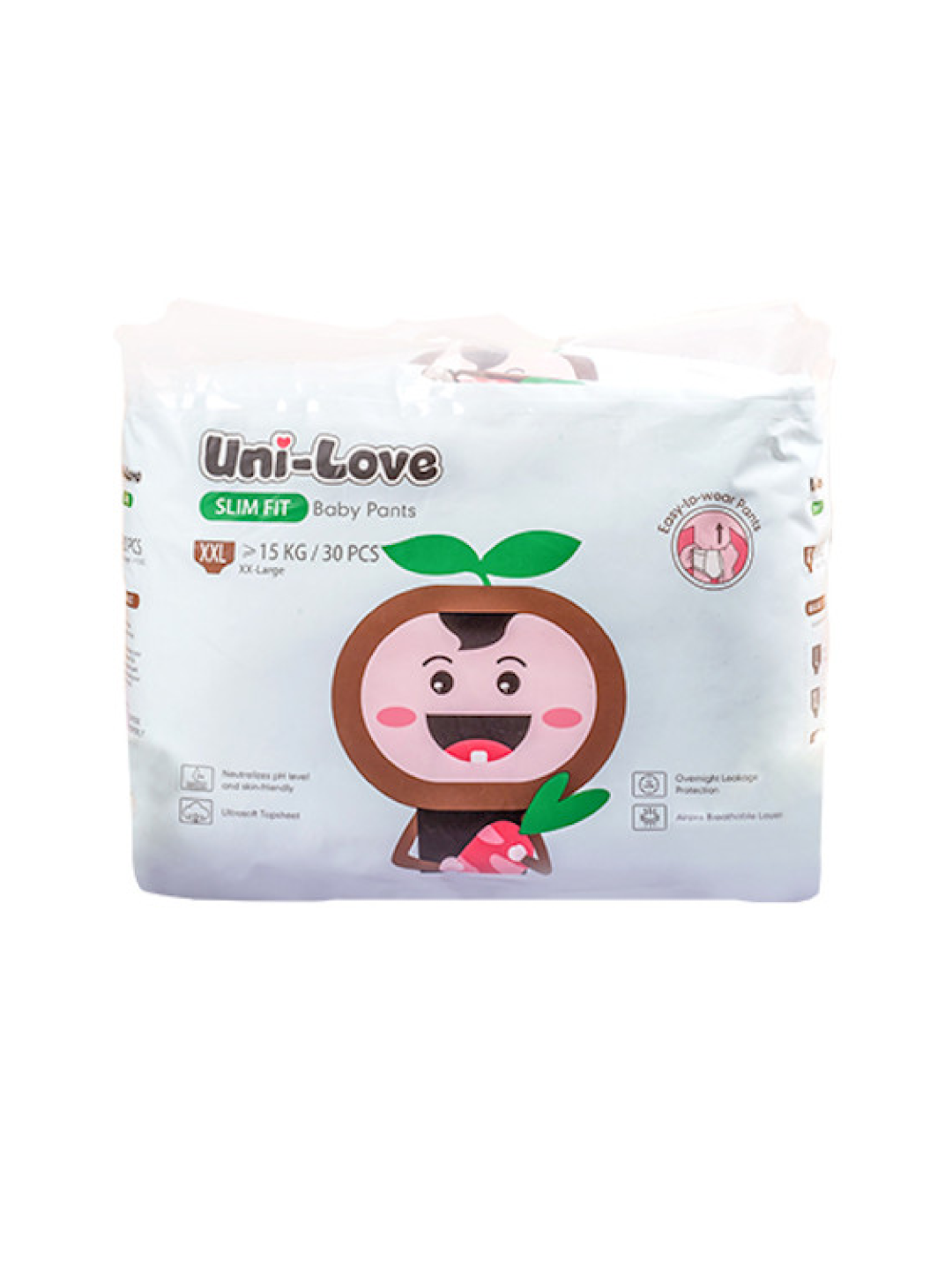 Unilove Slim Fit Baby Pants XXL (30pcs) edamama